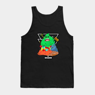 INVASION TRASH ZOMBIE Tank Top